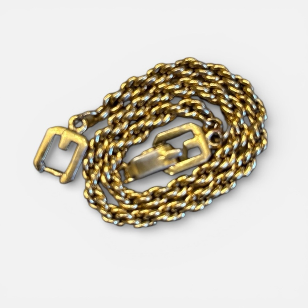 Givenchy Vintage Gold Rope Chain Bracelet - Picture 5 of 6